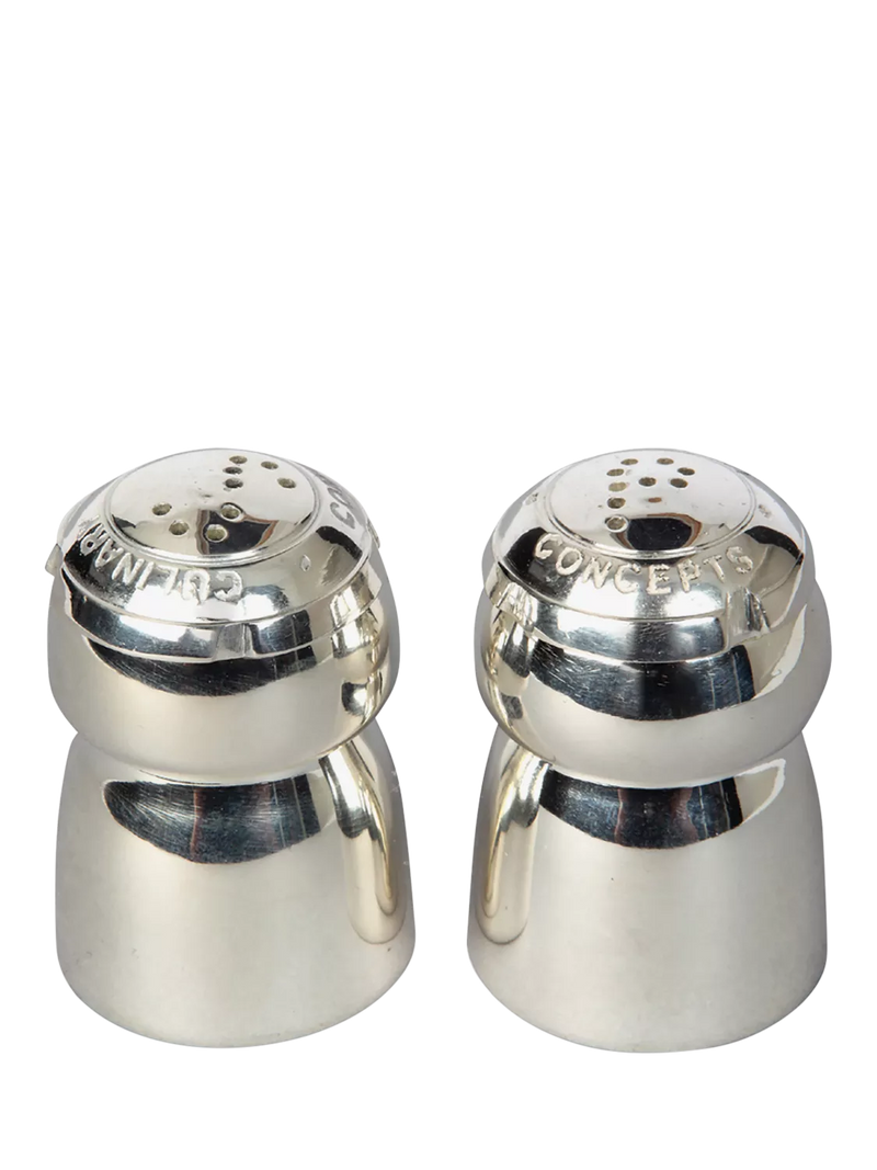 Culinary Concepts champagne cork salt and pepper shaker set (British brand)