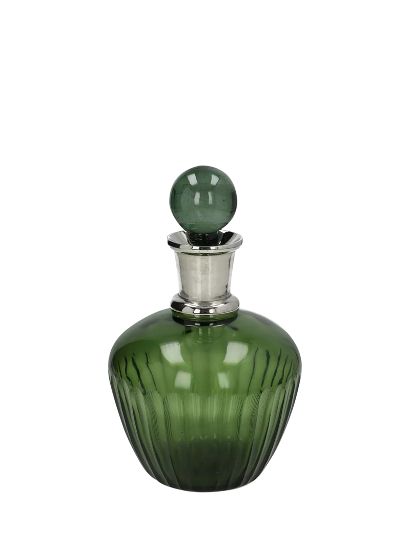 Culinary Concepts emerald glass decanter 1L, imported from the UK