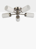 John Lewis Brompton flush ceiling light with five arms H12xW50xD50cm, UK version