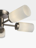 John Lewis Brompton flush ceiling light with five arms H12xW50xD50cm, UK version