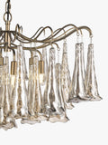 John Lewis Beatrix chandelier antique bronze, imported from the UK