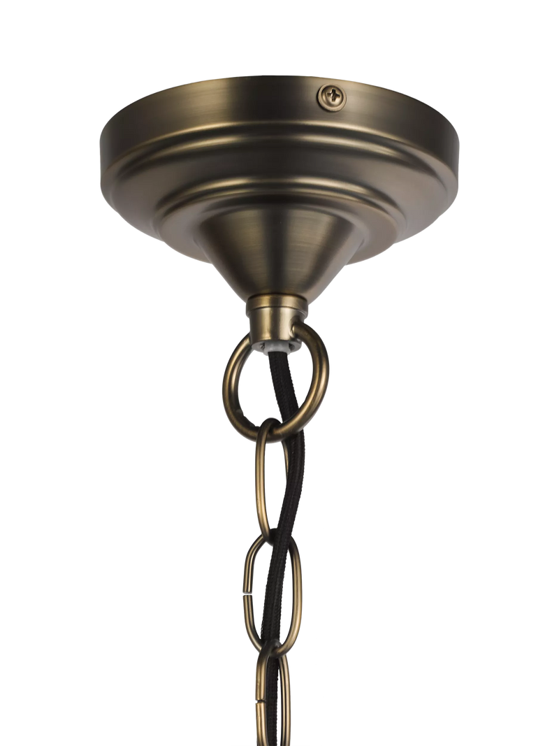 John Lewis Beatrix chandelier antique bronze, imported from the UK