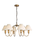 John Lewis ceiling light six-arm candelabra - British product