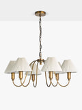 John Lewis ceiling light six-arm candelabra - British product