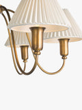 John Lewis ceiling light six-arm candelabra - British product
