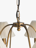 John Lewis ceiling light six-arm candelabra - British product