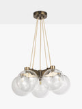 John Lewis Modern Lux Bubble 5 pendant ceiling light satin bronze, UK version