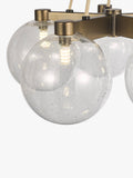 John Lewis Modern Lux Bubble 5 pendant ceiling light satin bronze, UK version