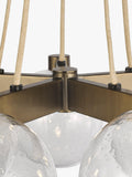 John Lewis Modern Lux Bubble 5 pendant ceiling light satin bronze, UK version