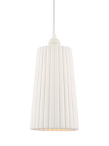 John Lewis John Lewis Ripple Porcelain Easy-to-Fit Ceiling Shade, White- Buy online at McGrocer