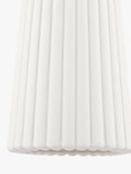 John Lewis Ripple Porcelain Ceiling Shade white, imported from the UK