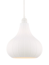 John Lewis John Lewis Tear Drop Porcelain Easy-to-Fit Ceiling Shade, White- Buy online at McGrocer