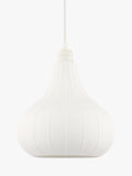 John Lewis tear drop porcelain ceiling shade white 23cm, UK version