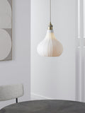 John Lewis tear drop porcelain ceiling shade white 23cm, UK version