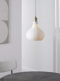 John Lewis tear drop porcelain ceiling shade white 23cm, UK version