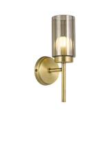 John Lewis John Lewis Brompton Single Wall Light, Antique Brass- Buy online at McGrocer