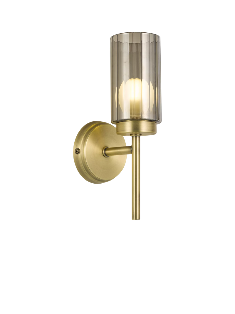 John Lewis Brompton single wall light antique brass (British brand)