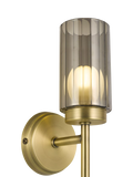 John Lewis Brompton single wall light antique brass (British brand)