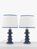 John Lewis Pagoda ceramic table lamp set of 2, imported from the UK