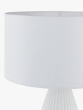 John Lewis Porcelain Dual Light Table Lamp 58x40cm, imported from the UK
