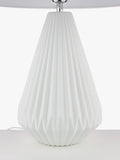 John Lewis Porcelain Dual Light Table Lamp 58x40cm, imported from the UK