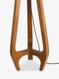 John Lewis Dakota mini floor lamp walnut UK version