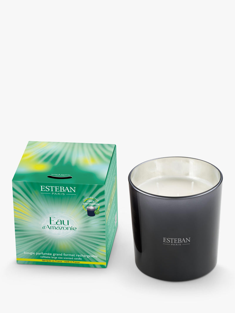 Esteban Eau d'Amazonie 3 Wick Scented Candle 450g - British product
