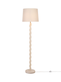 John Lewis Wiggle wooden floor lamp 152cm, imported from the UK