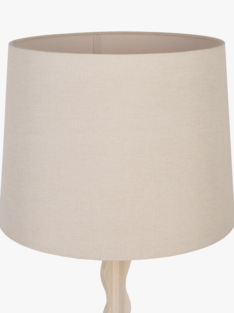 John Lewis Wiggle wooden floor lamp 152cm, imported from the UK