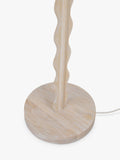 John Lewis Wiggle wooden floor lamp 152cm, imported from the UK