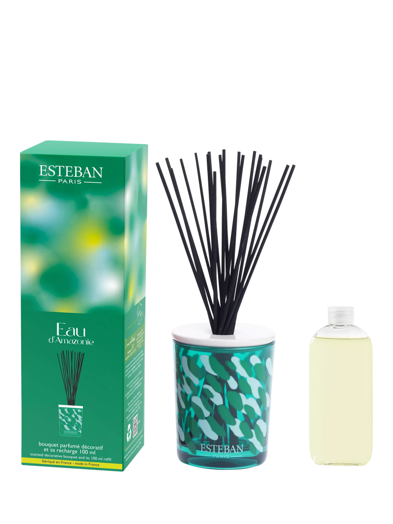 Esteban Eau d'Amazonie reed diffuser 100ml - British product