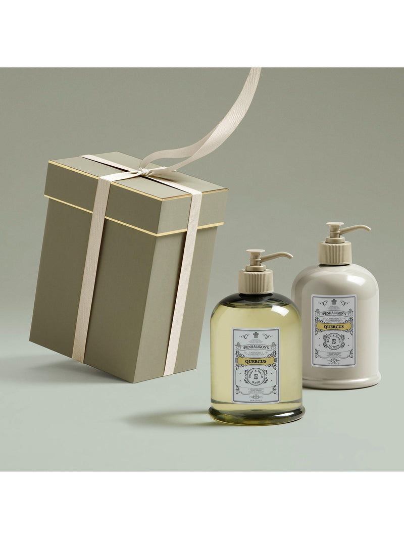 Penhaligon's Quercus body and hand wash 500ml, imported from the UK