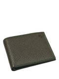 Aspinal of London Single Billfold Card Holder Forest Green, imported from the UK