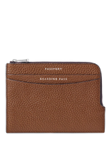 John Lewis Aspinal of London Leather Zipped Travel Wallet- Buy online at McGrocer