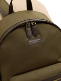 Aspinal of London Commuter backpack khaki, imported from the UK