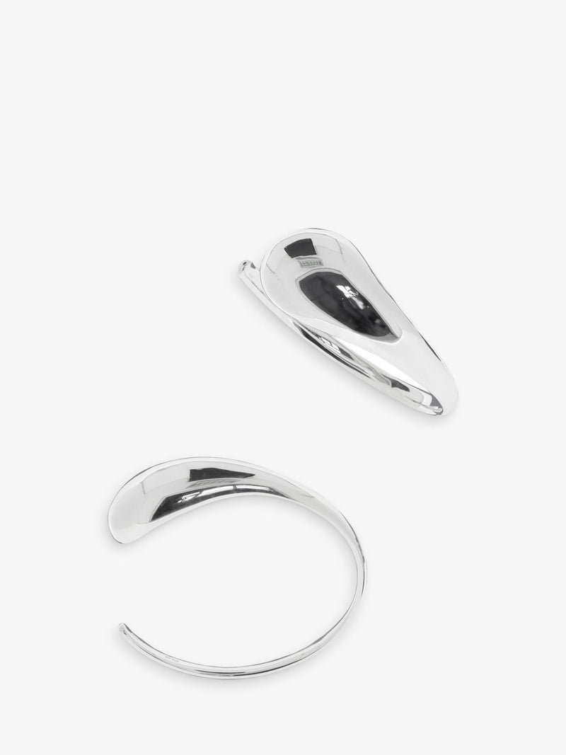 Nina B bangle sterling silver comet large, UK version