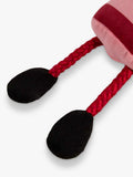 Joules Mr Fox squeaky dog toy with rope legs, UK version
