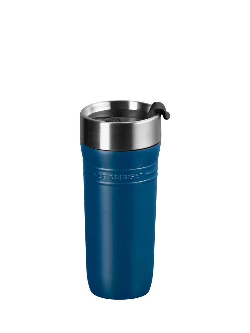 Le Creuset On The Go Stainless Steel Insulated Travel Mug, 350ml