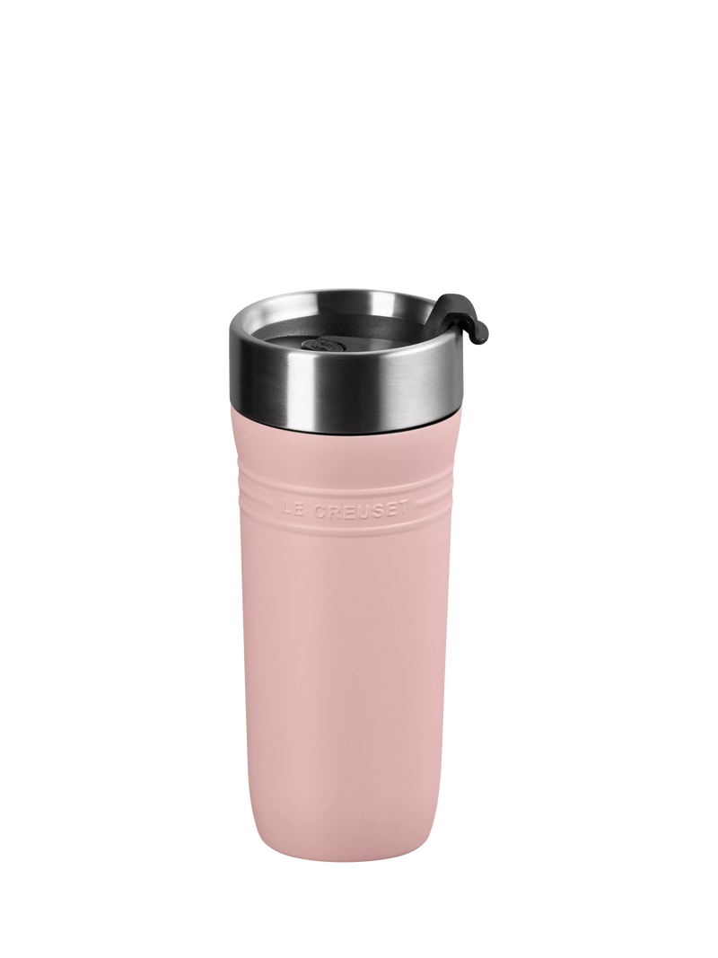 Le Creuset On The Go Stainless Steel Insulated Travel Mug, 350ml