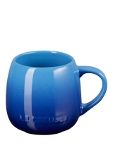 John Lewis Stoneware Coupe Mug 320ml Azure Blue- Buy online at McGrocer