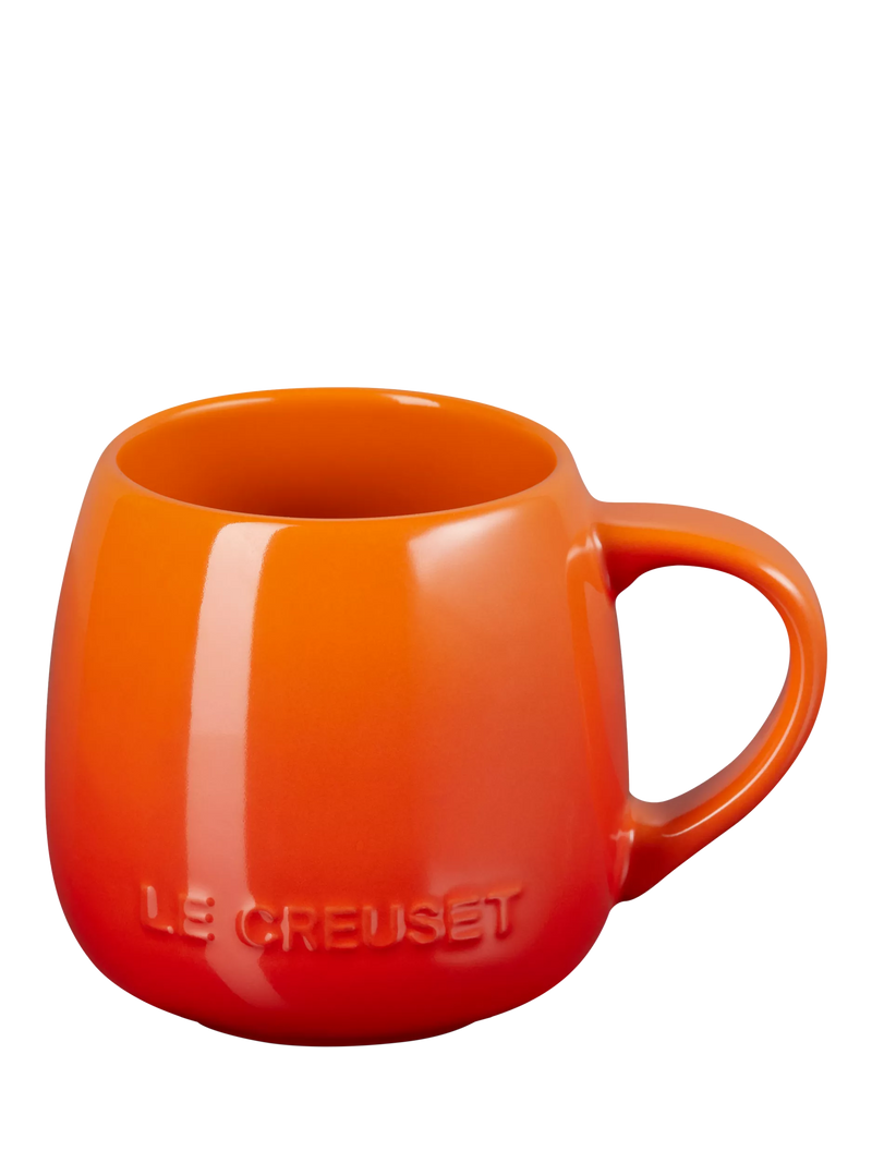 Le Creuset stoneware coupe mug Azure Blue 320ml, UK version