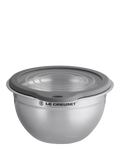 Stainless Steel Mixing Bowl with Glass Lid
