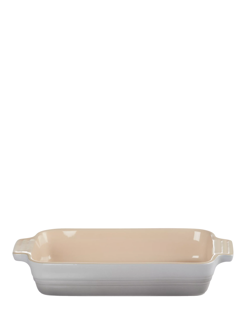 Le Creuset Stoneware Rectangular Oven Dish, Mist Grey, L32cm