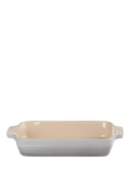 Le Creuset Stoneware Rectangular Oven Dish, Mist Grey, L32cm