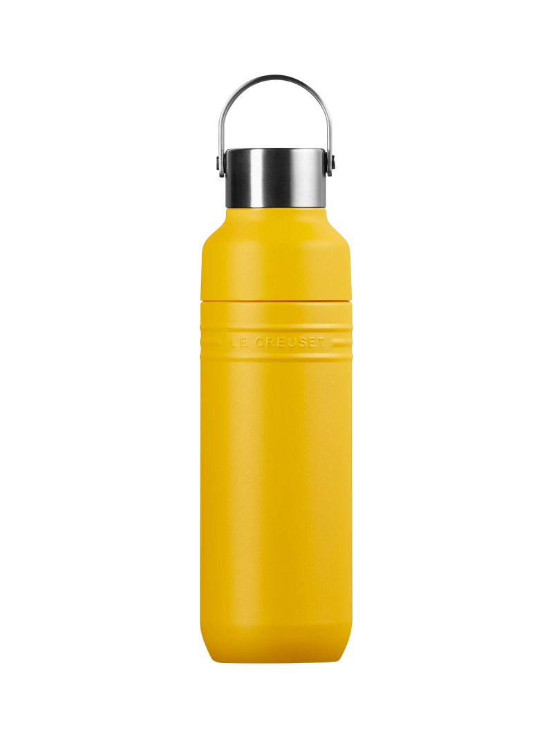 Le Creuset On The Go Stainless Steel Insulated Water Bottle 500ml