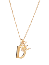 John Lewis Rachel Jackson London Personalised Letters Art Deco Necklace- Buy online at McGrocer
