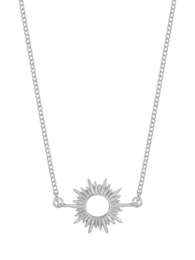Rachel Jackson London Electric Goddess Eternal Sun Gold Plated Pendant Necklace, 41-46cm