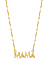 John Lewis Rachel Jackson London Gemstone Mama Necklace Gold Pendant 41-46cm- Buy online at McGrocer