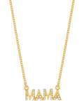 Rachel Jackson London Mama necklace gold plated, imported from the UK