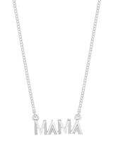 John Lewis Rachel Jackson London Mama Mini Art Deco Pendant Necklace, Silver- Buy online at McGrocer